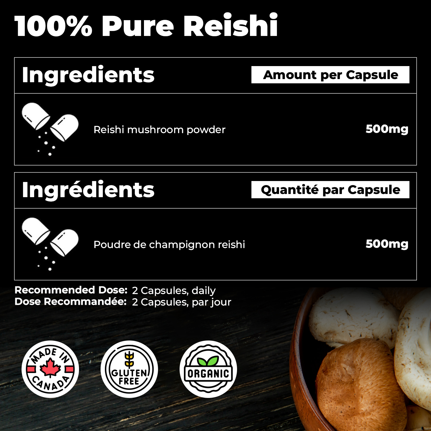 100% Pure Reishi - Image 2